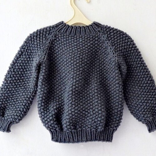 Knitting Pattern Rice Pullover seamless. Sizes: 3-4 Years - Etsy