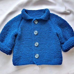Knitting Pattern Pansy Cardigan top-down Seamless. Sizes: - Etsy