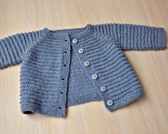 Knitting Pattern Polli Cardigan top-down seamless. Sizes: | Etsy