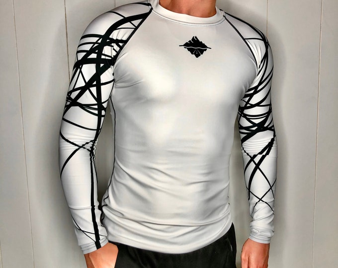 Featured listing image: Men's Compression Fit Long Sleeve Shirt