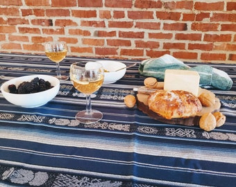 Boho Picnic Blanket - Southwestern tablecloth - Large beach blanket - Bohemian wedding table - Tribal blanket - Outdoor summer cloth - Inca