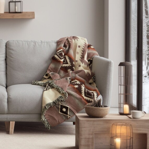 Native throw blanket hotsell