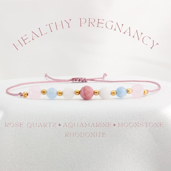 Pulseira de Gravidez com Pedras para Gravidez Portugal