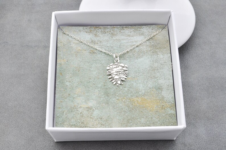 Woodland Necklace Plant Necklace Necklace gift for forest lover Pine Cone Tree Acorn Necklace Silver or Gold