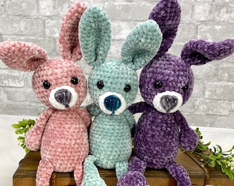 Crochet Pattern: Flip Flop Bunny / Bunny / Rabbit / Amigurumi/ Stuffy/ Softie/ Animal / Easter Bunny