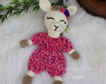 Book Cow Horse Sheep Llama Pig Duck Amigurumi Stuffy Softie Animal Farm Ragdoll Loveys E Crochet Pattern