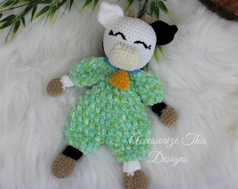 Book Cow Horse Sheep Llama Pig Duck Amigurumi Stuffy Softie Animal Farm Ragdoll Loveys E Crochet Pattern