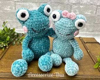 Crochet Pattern: Pocket Pal Frog