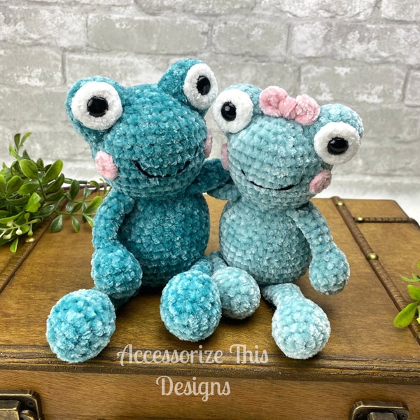 Crochet Pattern: Pocket Pal Frog