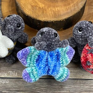 Crochet Pattern: Pocket Pal Ladybug / Insect / Bug/ Amigurumi/ Stuffy/ Softie/ Animal image 4