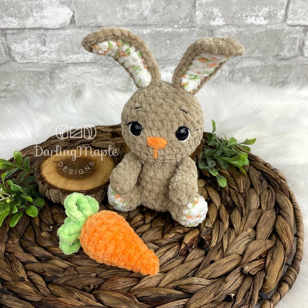 Crochet Pattern: Lil' Bitty Bunny / Crochet Bunny / Amigurumi Rabbit
