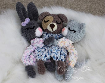 Häkelanleitung: Mini Haustier Ragdoll Loveys/ Amigurumi/ Stuffy/ Softie/ Tier