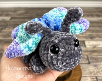 Crochet Pattern: Pocket Pal Butterfly / Insect / Bug/ Amigurumi/ Stuffy/ Softie/ Animal