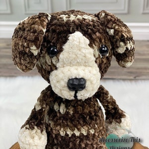 Crochet Pattern: Flip Flop Puppy / Dog / Pup / Amigurumi/ Stuffy/ Softie/ Animal / Pet image 3