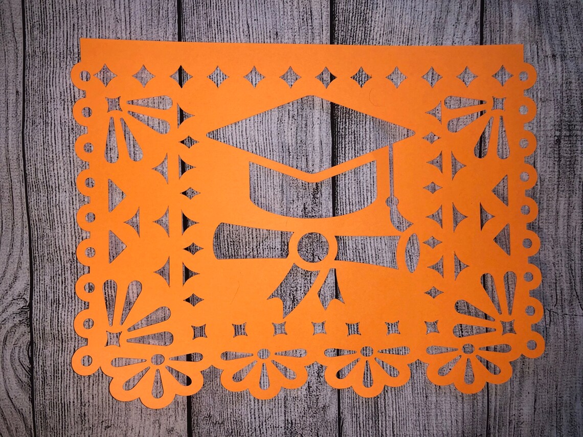 Custom Graduation Banner Custom Papel Picado Mexican Etsy