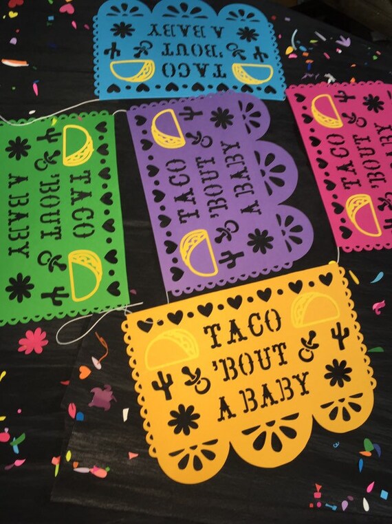 etsy taco bout a baby