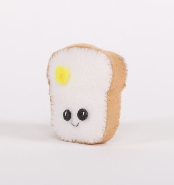 Bread With Butter Plushie Keychain Magnet Ornament Etsy