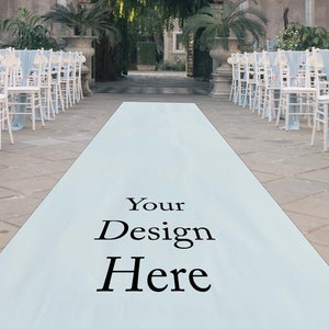 Custom Aisle Runner, Aisle Runner,  Wedding Decor, Rustic Wedding, Wedding Signage, Wedding Ceremony,  Custom Design