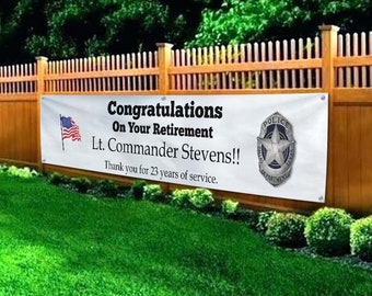 Police Retirement Etsy