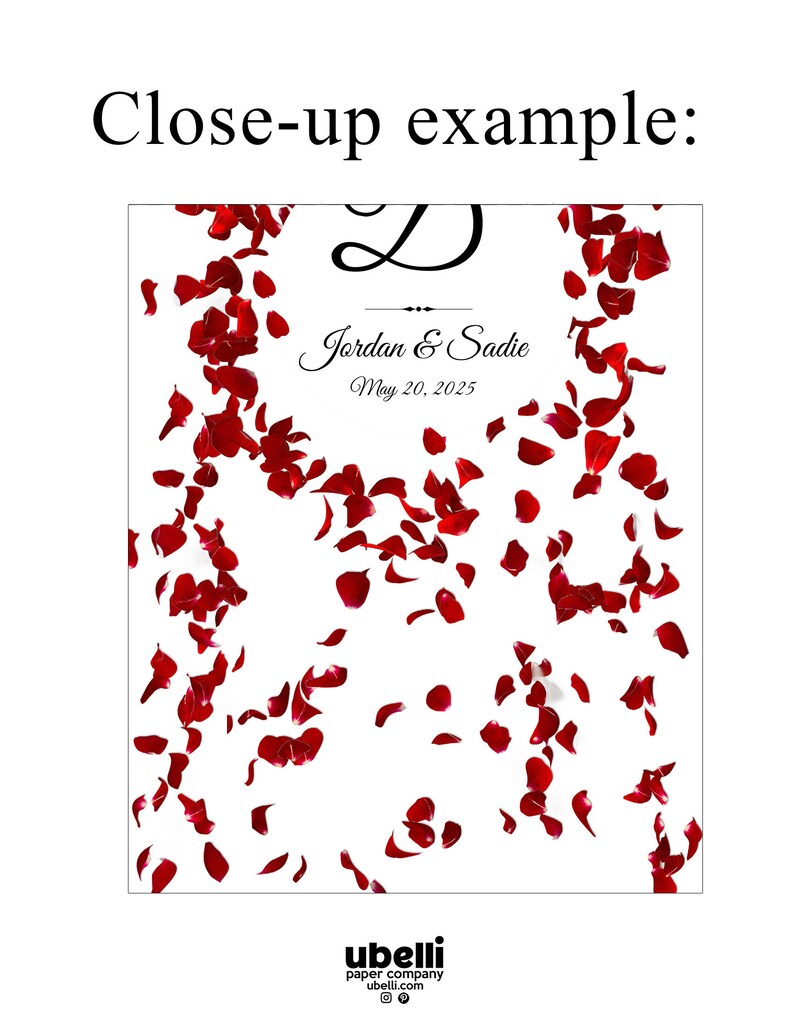 Red Roses Aisle Runner, Custom Aisle Runner, Wedding Ideas, Wedding Decor, Rose Wedding, Wedding Gift, Wedding Ceremony, Big Red Roses image 3