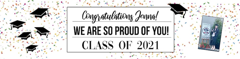 Class of 2024 Banner, Graduation Party Decorations, Graduation Party, Graduation Sign, Class of 2024, Class of 2024, Senior Party image 4