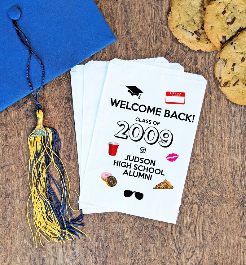 High School Reunion Party Class Reunion Decorations Class Etsy