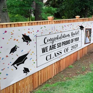 Class of 2024 Banner, Graduation Party Decorations, Graduation Party, Graduation Sign, Class of 2024, Class of 2024, Senior Party image 3