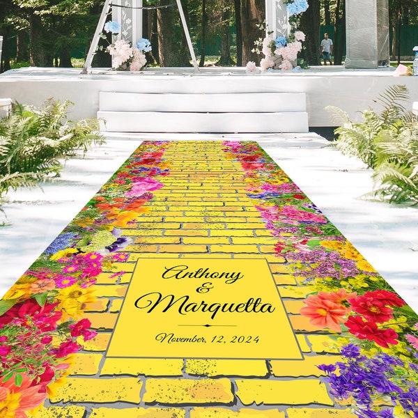 Yellow Aisle Runner Etsy