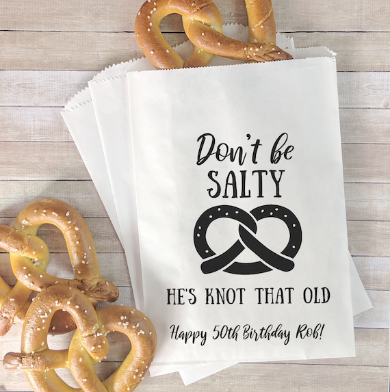 Happy 30th Birthday! Surprise Party Favor Bags - SALTED Design Studio