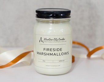 Fireside Marshmallows Soy Scented Candles and Wax Melts | True-to-Life Scented Candles