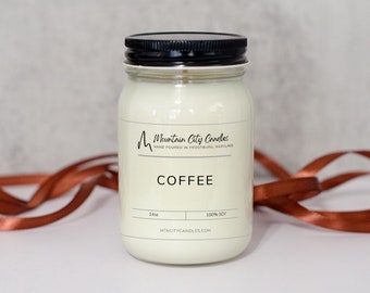 Coffee Soy Scented Candles and Wax Melts | True-to-Life Scented Candles