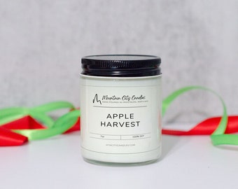 Apple Harvest Soy Candle | Fresh Apple Orchard Scent