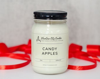 Candy Apples Soy Scented Candles and Wax Melts | True-to-Life Scented Candles