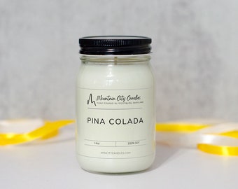 Pina Colada Soy Scented Candles and Wax Melts | True-to-Life Scented Candles