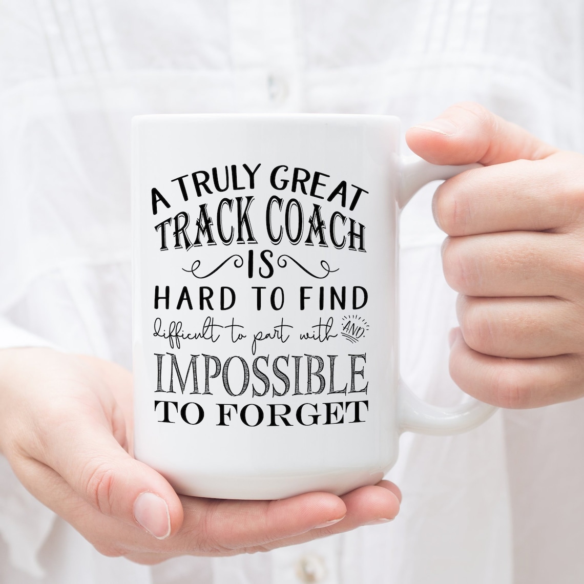 A Truly Great Track Coach is Hard to Find Track Coaches Gift Etsy