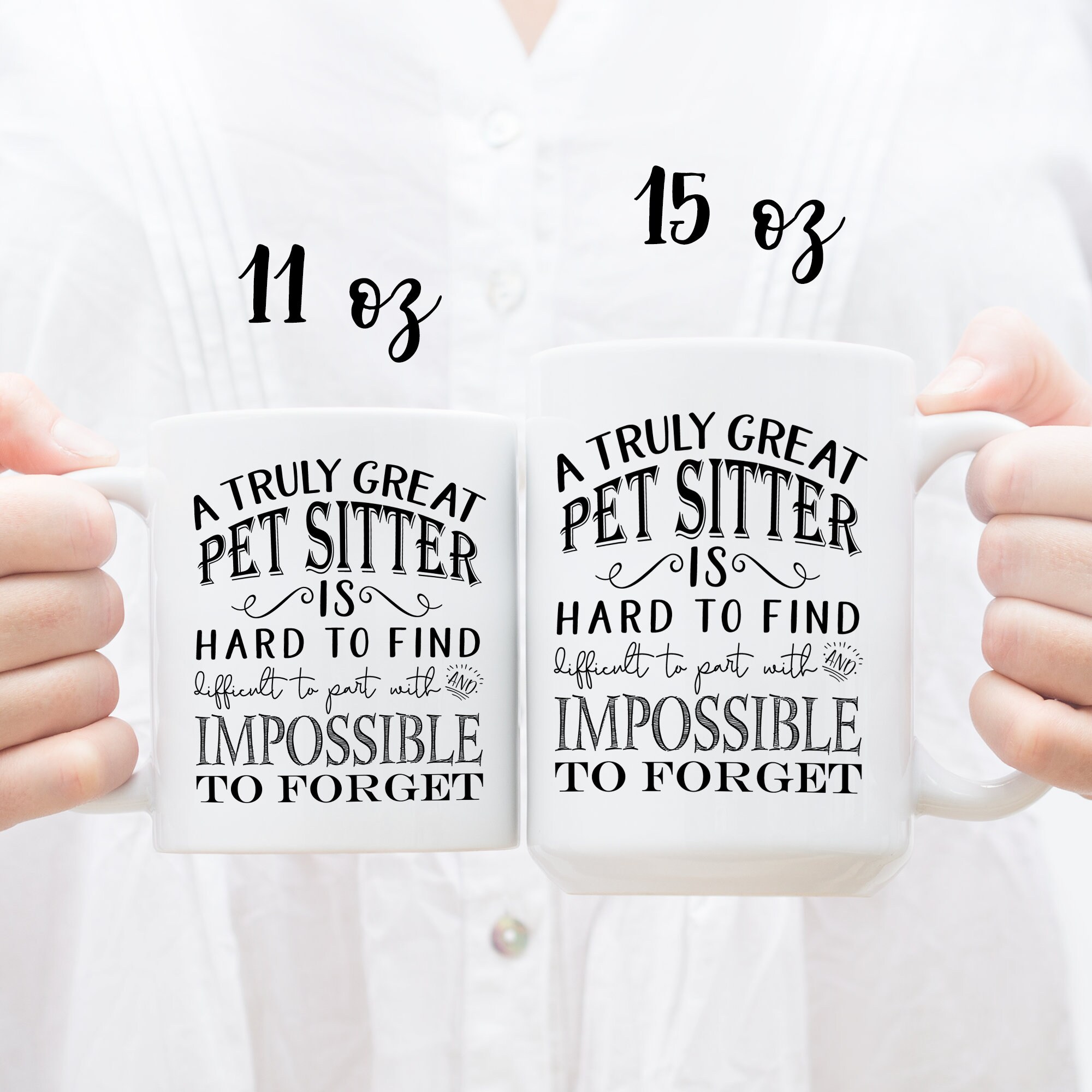 Pet Sitter Gift for Pet Caregiver A Truly Great Pet Sitter is Etsy