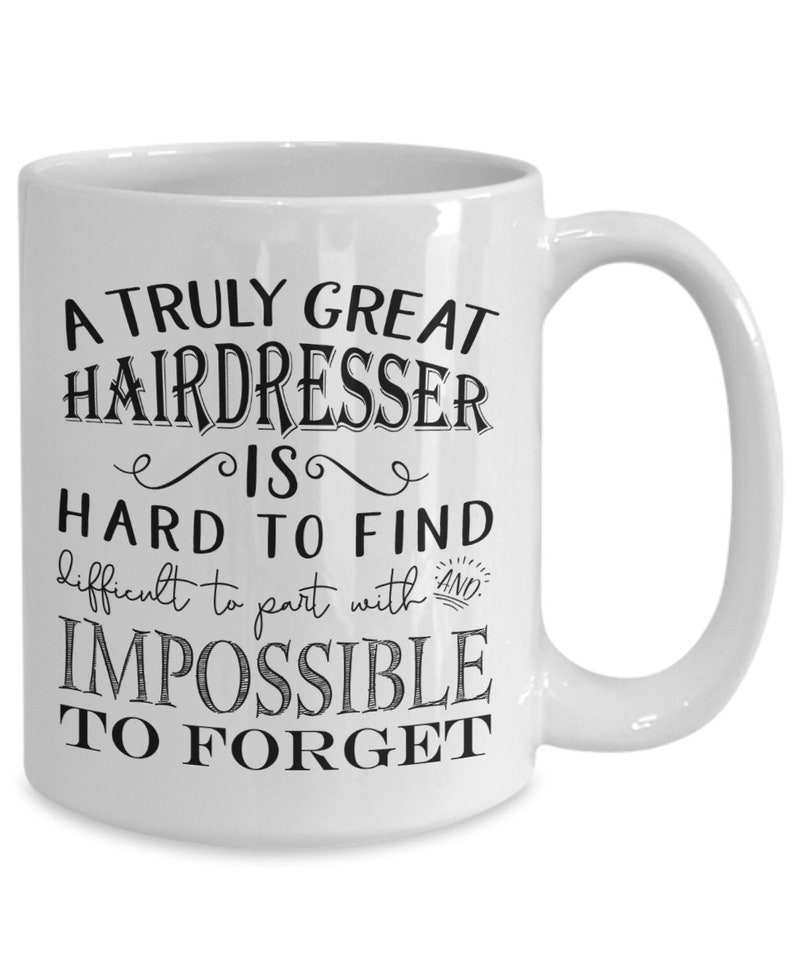 Hairdresser Gift A Truly Great Hairdresser is Hard to Find Etsy