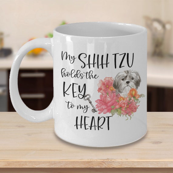Short Haired Shih Tzu Mug Shih Tzu Gift Shih Tzu Dog Etsy