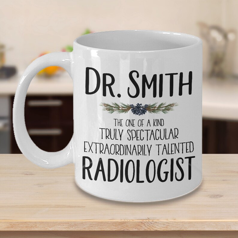 Personalized Radiologist Mug / Radiology Dr thank you gift Etsy
