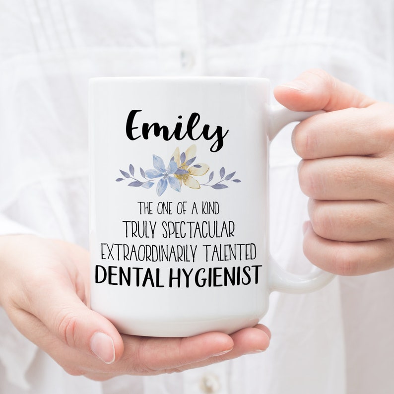 PERSONALIZED Dental Hygienist Mug Dental Hygienist Gift Etsy