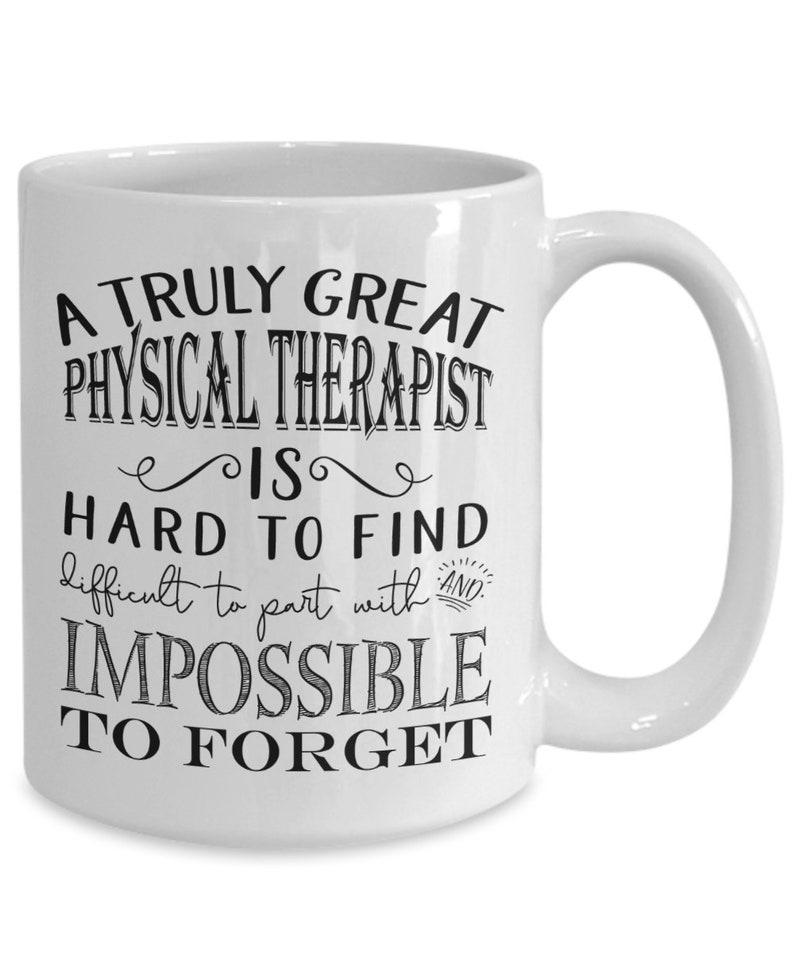Truly Great Physical Therapist Mug / Physical Therapist Gifts Etsy