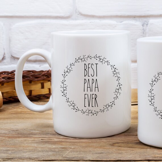 best papa ever mug