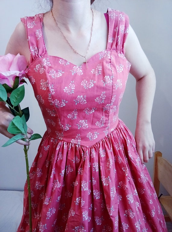 Beautiful Laura Ashley dress small size xxs UK 6 … - image 5