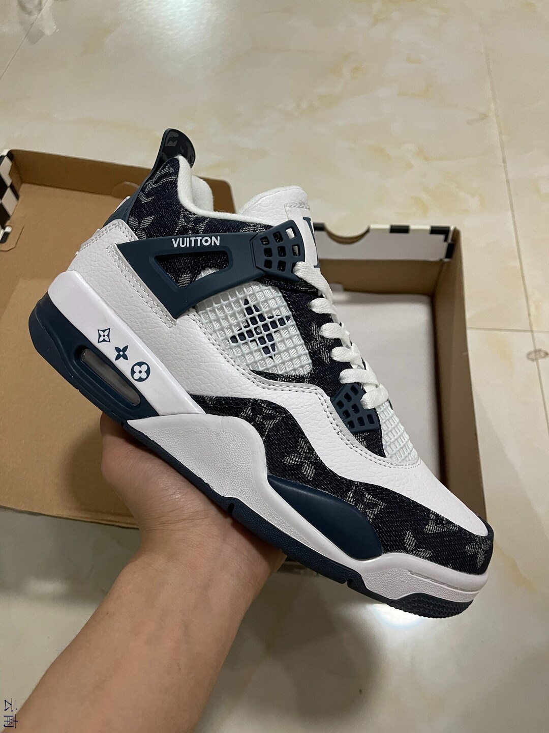 mens retro 4 black