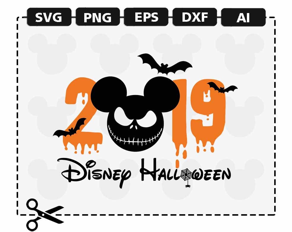 Download SVG Disney Halloween 2019 SVG png eps dxf ai format ...