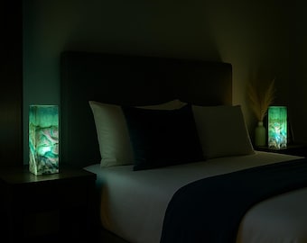 Handcrafted Fluorite Lamp | Natural Stone Home Decor & Lighting