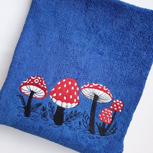 Luxury Hand towels gift towel Royal Egyptian Towels Embroidery towels Mushroom towel Embroidery Mushroom