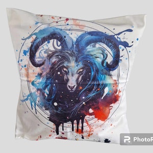 Zodiac Sign Pillow, Birthday Astrology Pillow, Home Decor, Living room decor, Bedroom Cushion, Horoscope Birthday Gift
