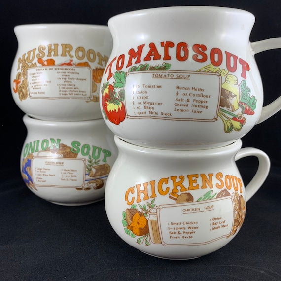 Vintage Recipe Tomato Onion Mushroom Chicken Oxtail Scotch Broth