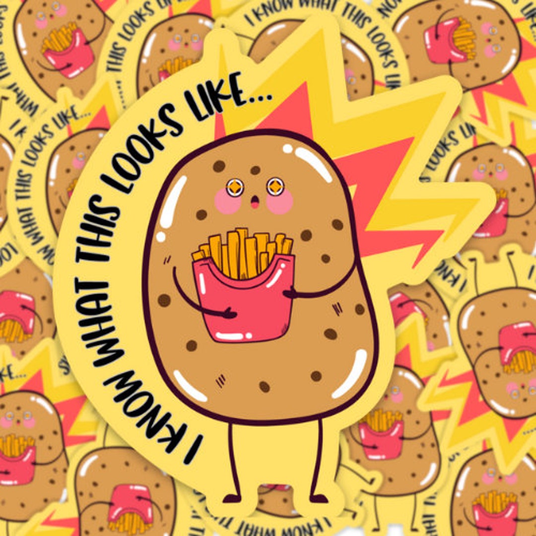 Potato Sticker - Etsy